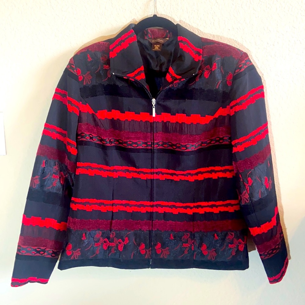 Multiples Long Sleeve Lined Blazer